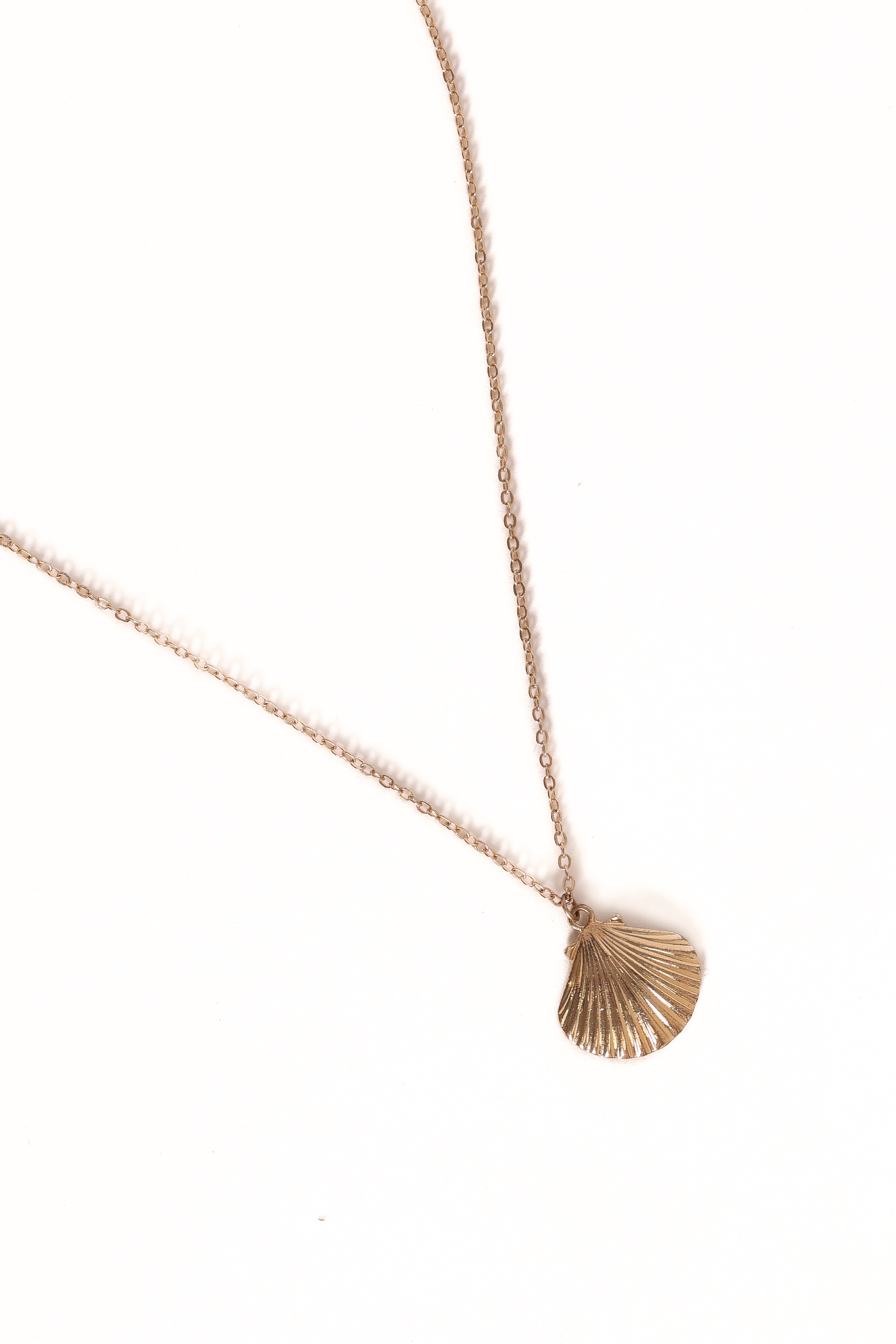 Shell Necklace - Gold