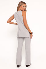 Silvie Knitted Set - Grey