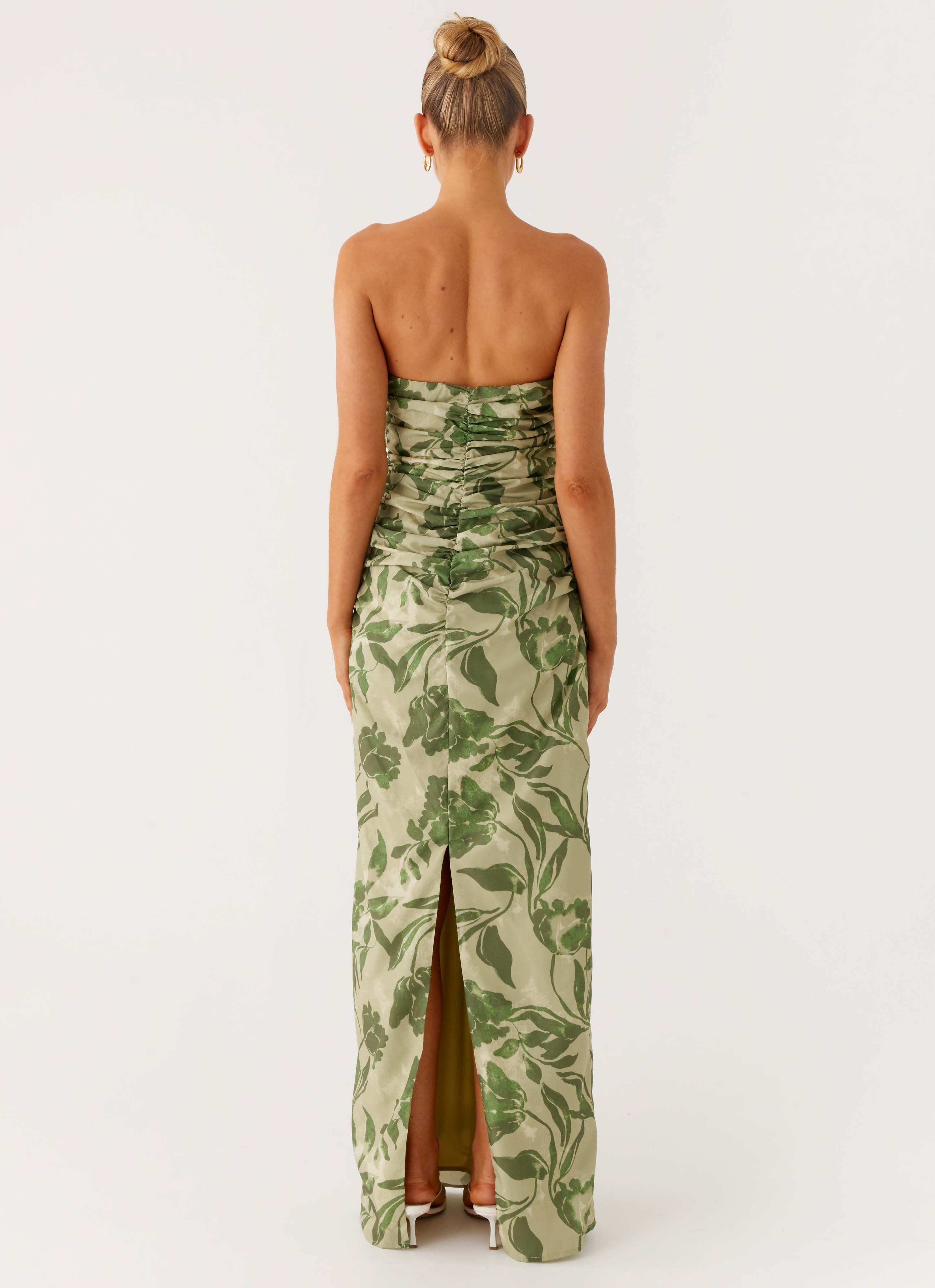 Sirrah Maxi Dress - Jade Fern