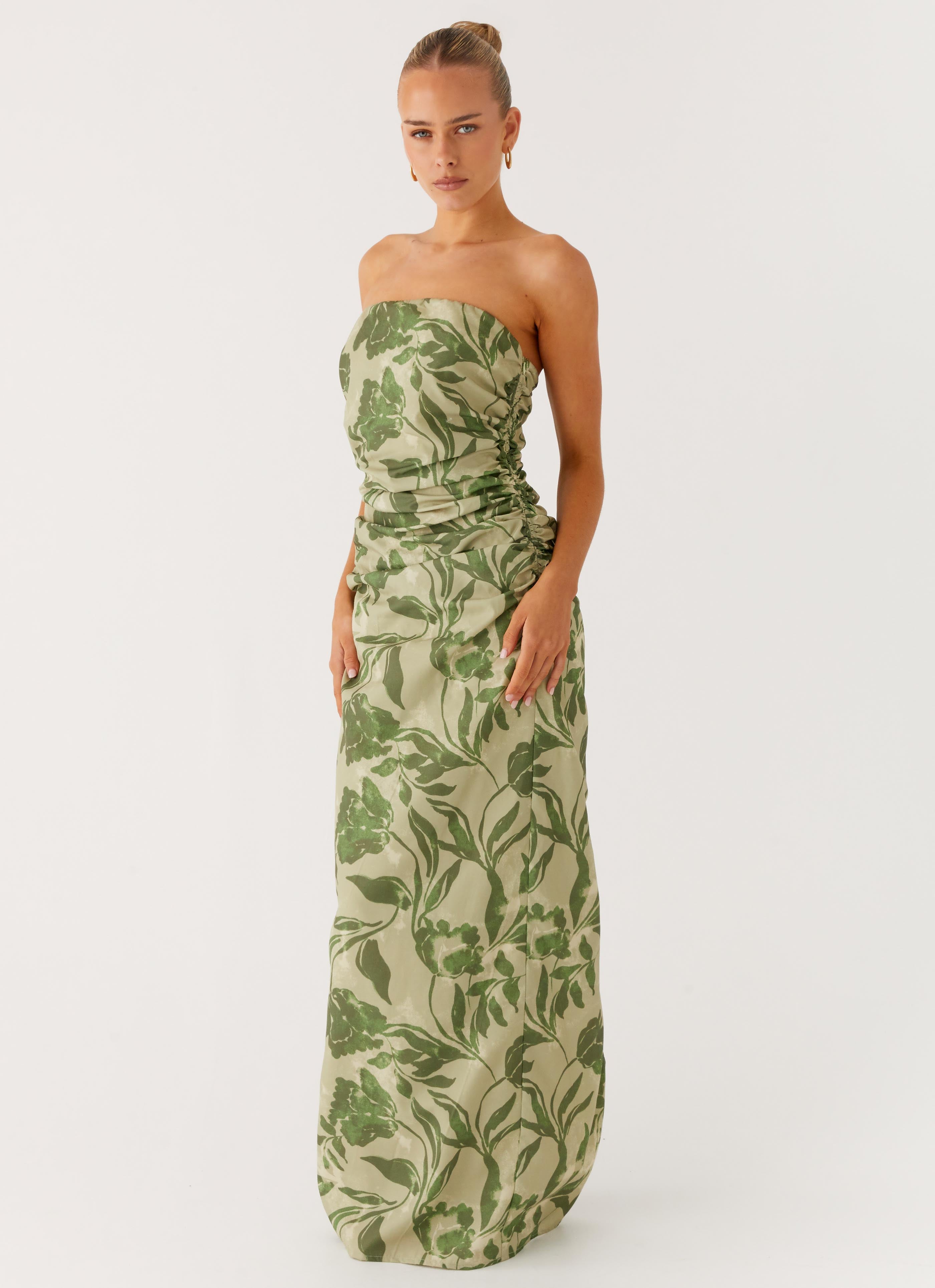 Sirrah Maxi Dress - Jade Fern