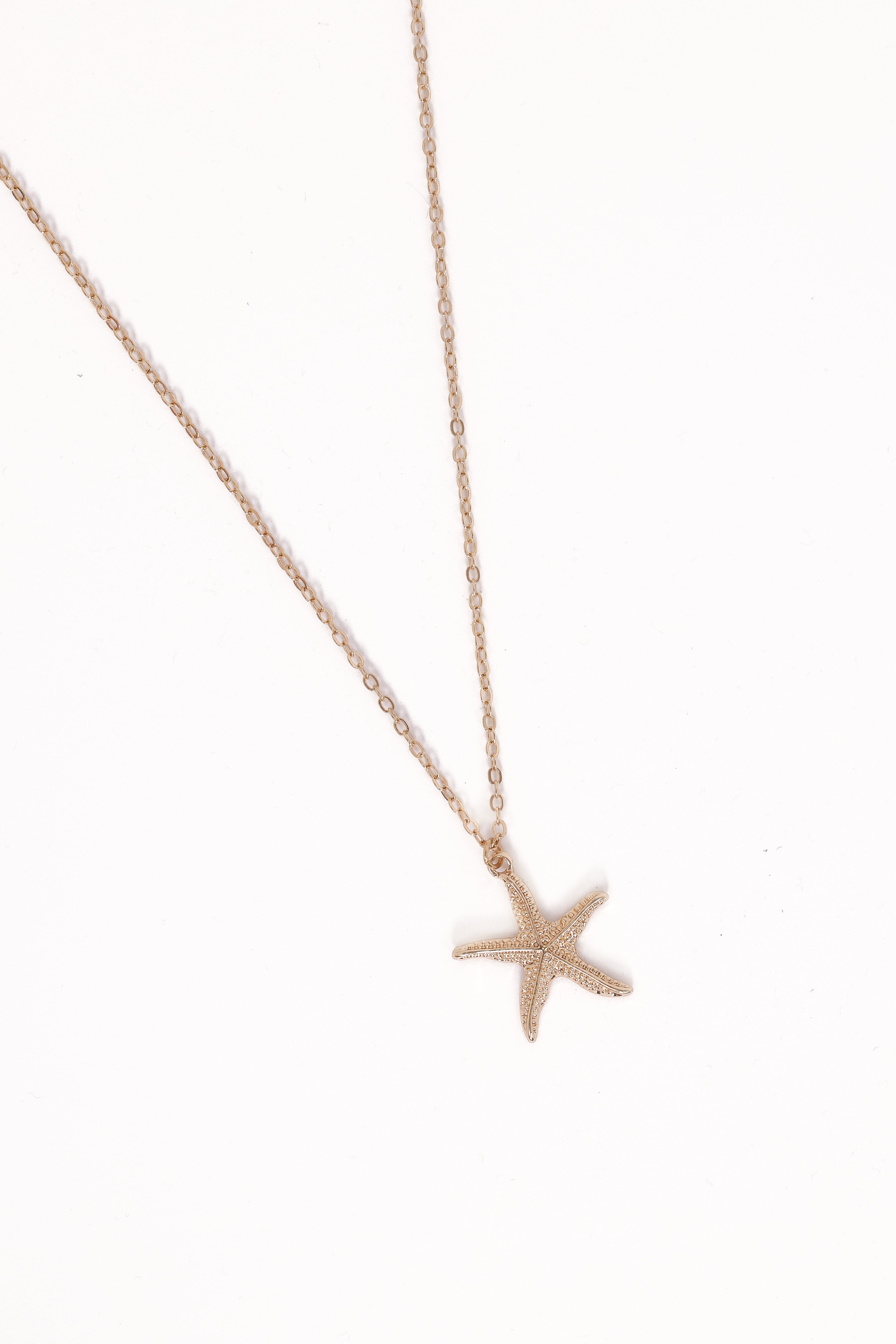 Starfish Necklace - Gold