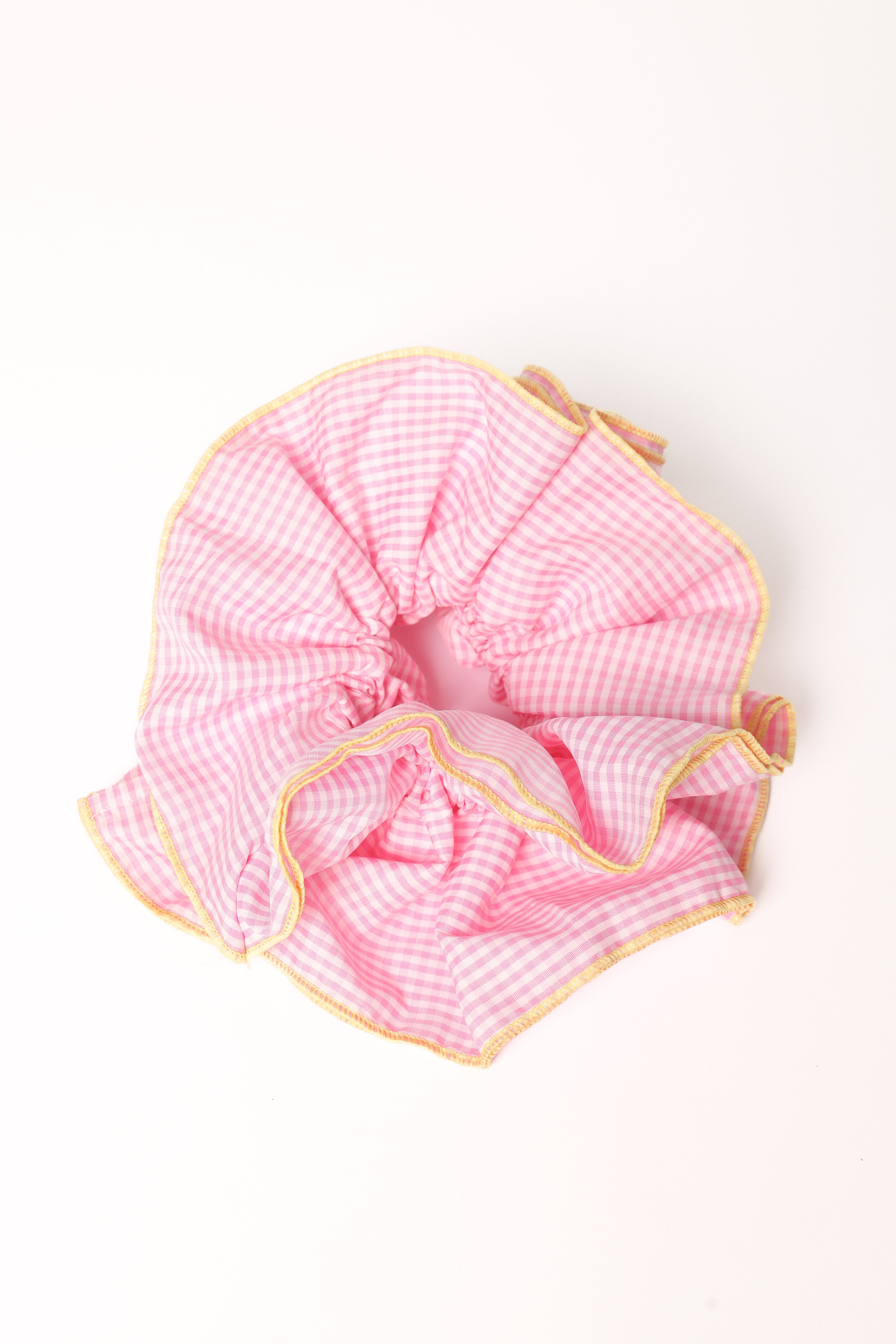 Tegan Scrunchie - Pink/Orange