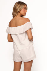 Tennie Short Set - White