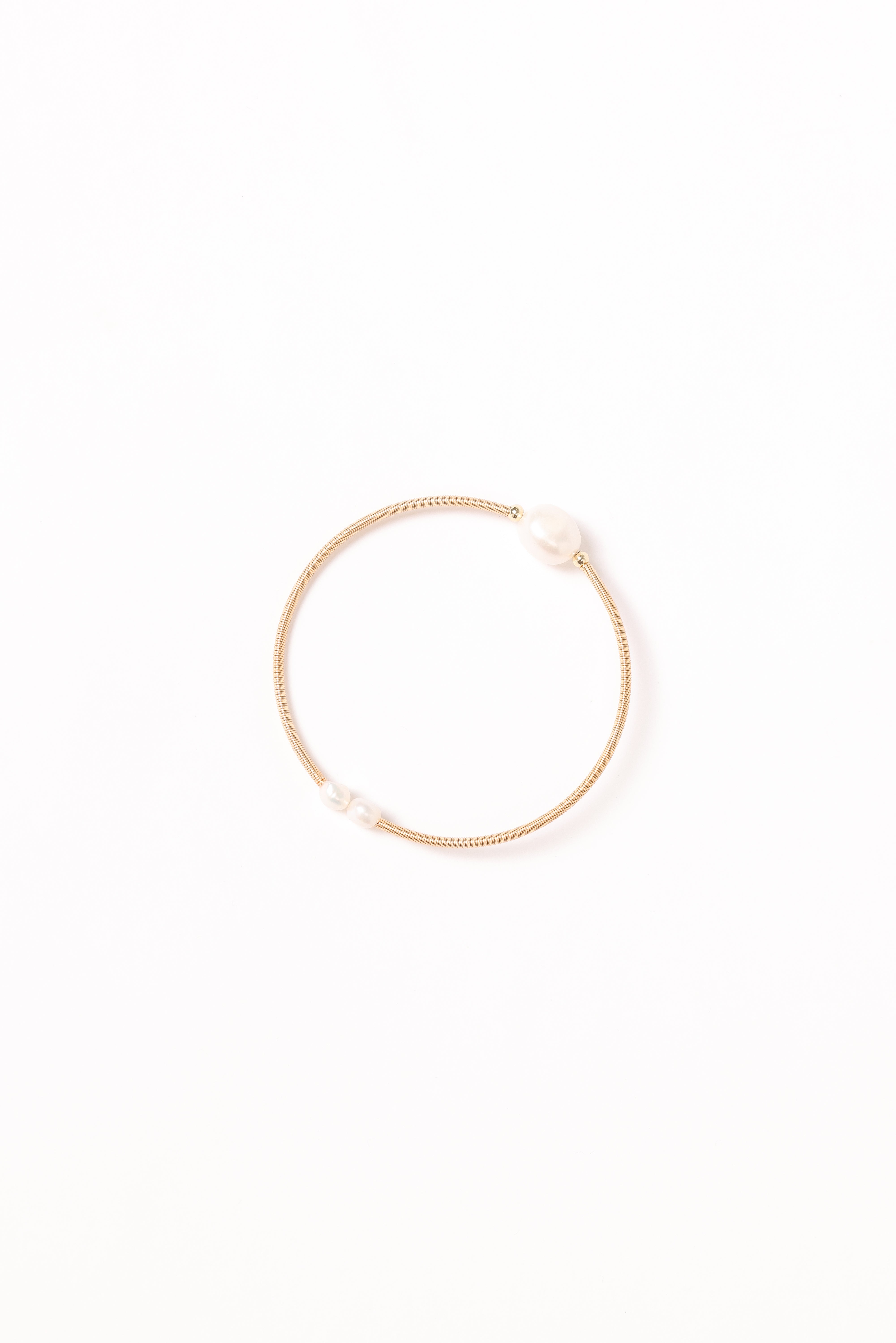Tilda Bracelet - Gold/Pearl