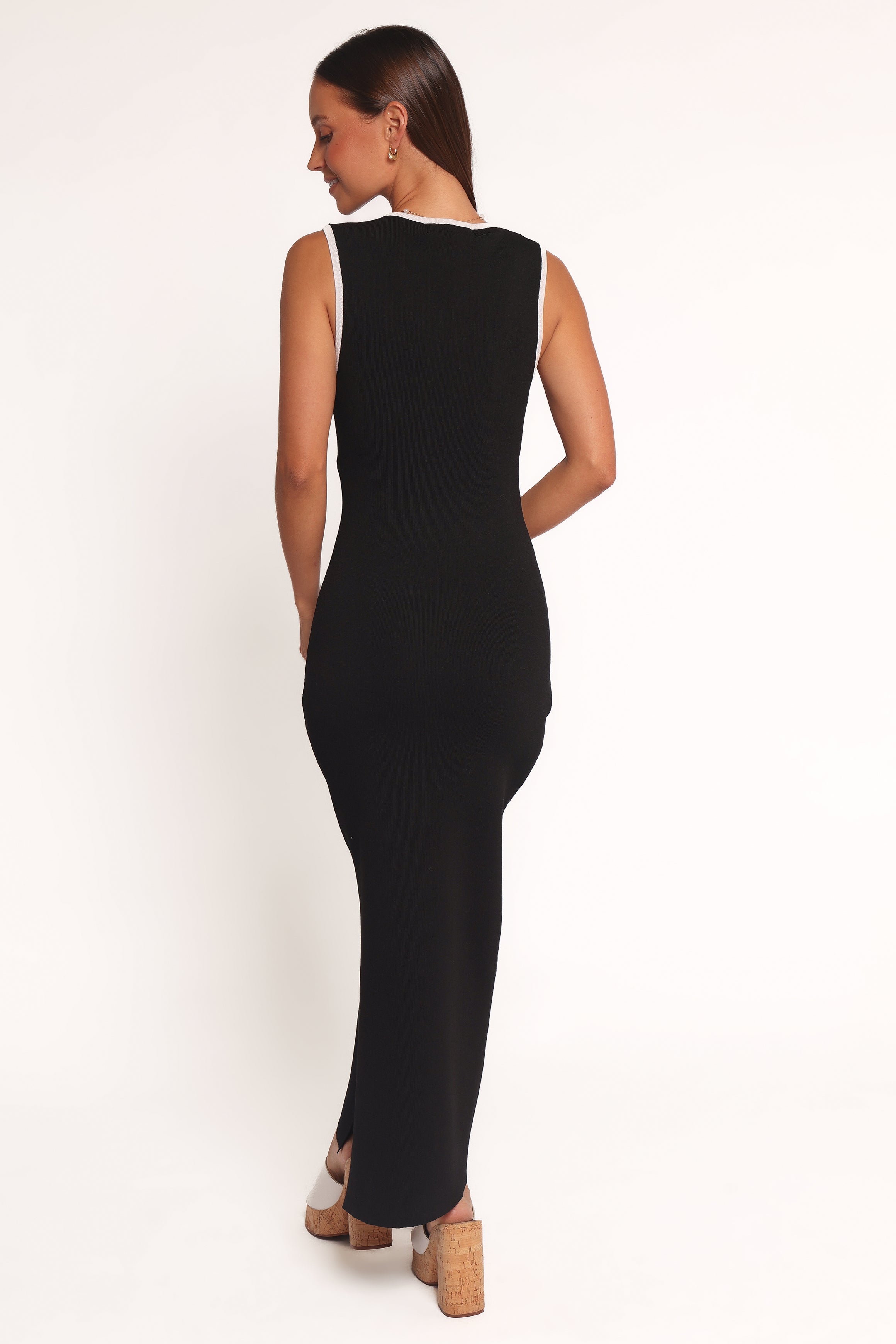 Umi Midi Dress - Black