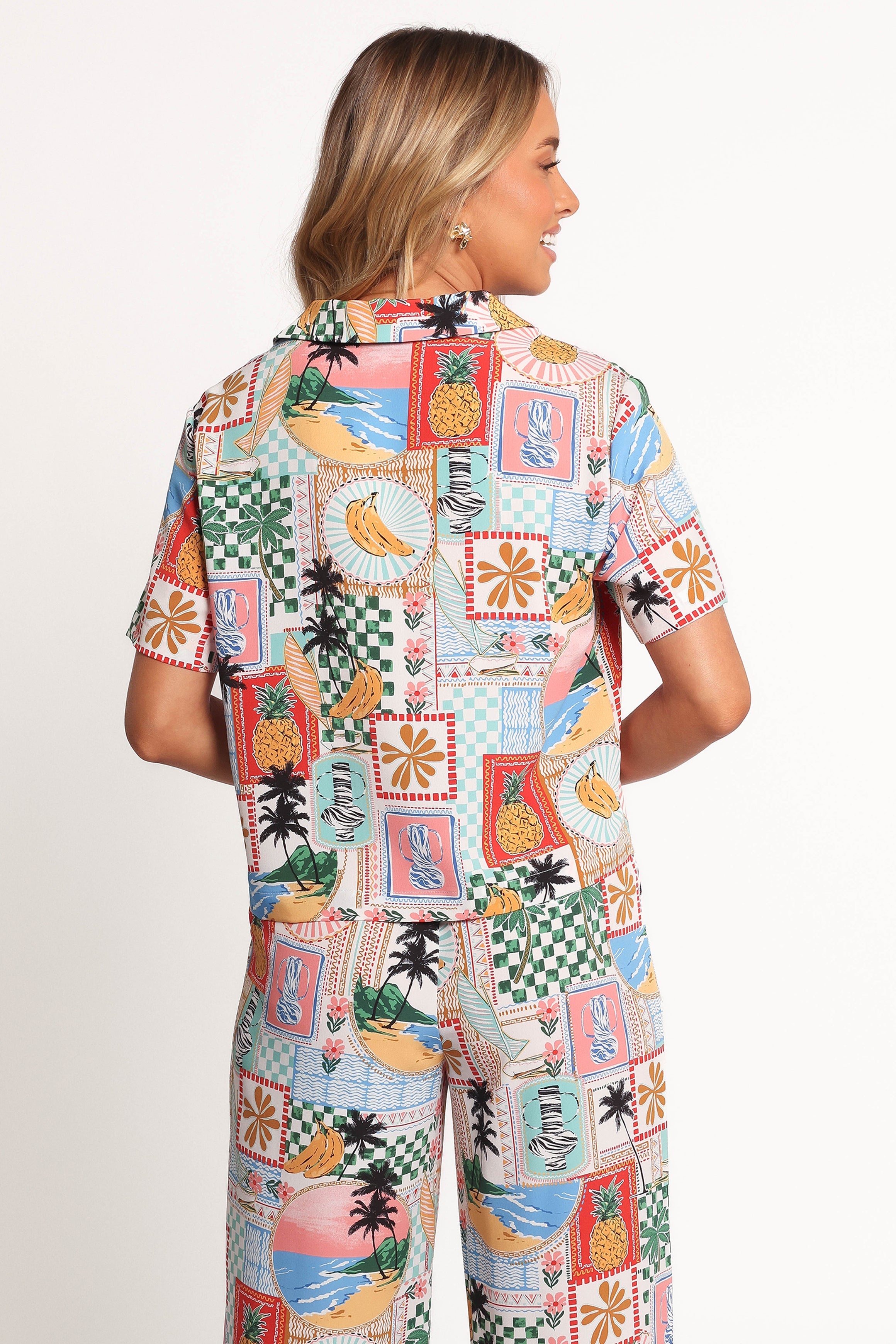 Valeria Shirt - Off White Multi