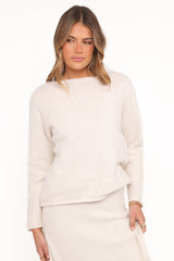 Willis Knitted Top - Cream