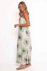 Wilson Maxi Dress - Green Floral