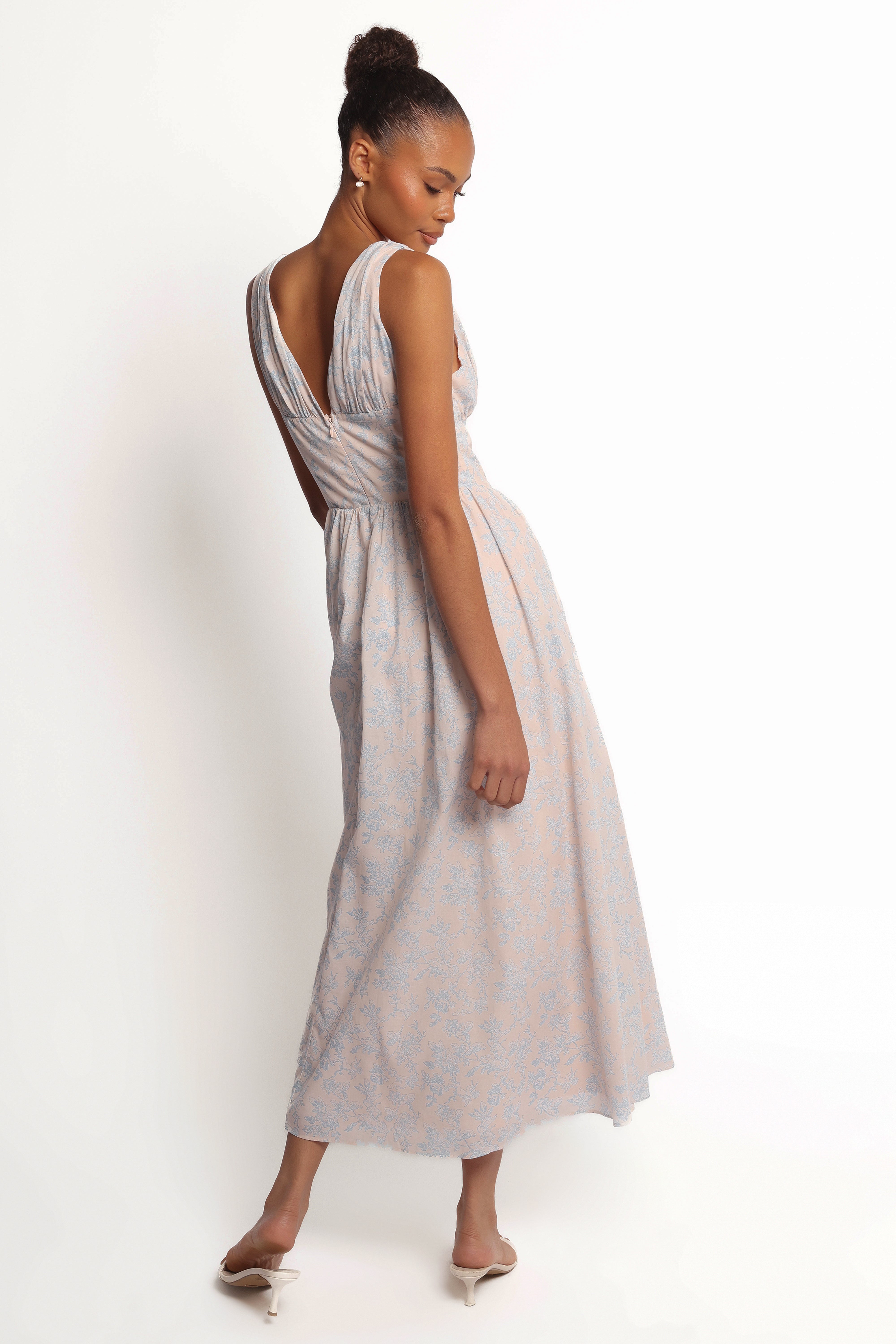 Wrenna Maxi Dress - Blue