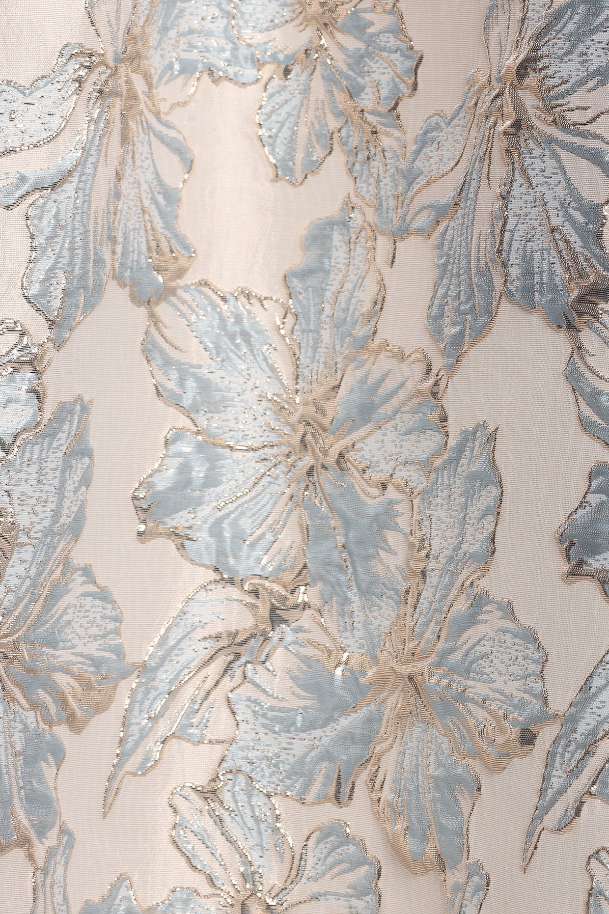 Yasmine Maxi Dress - Baby Blue Floral