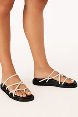 Zuba Sandals - Bone