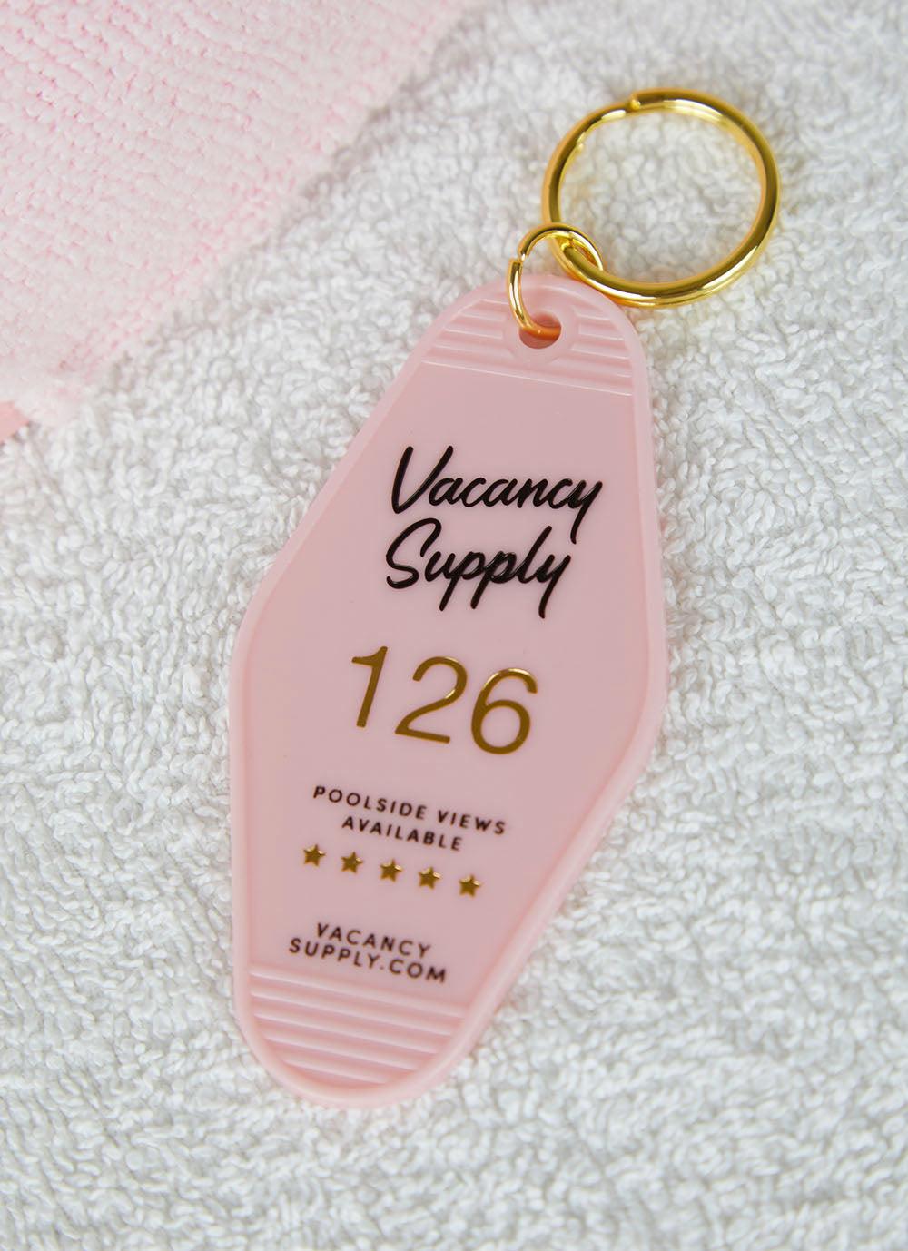 Room 126 Keyring - Pink