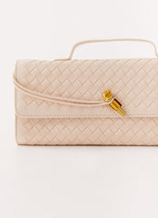 Riona Clutch Bag - Ivory
