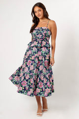 Arlo Midi Dress - Navy