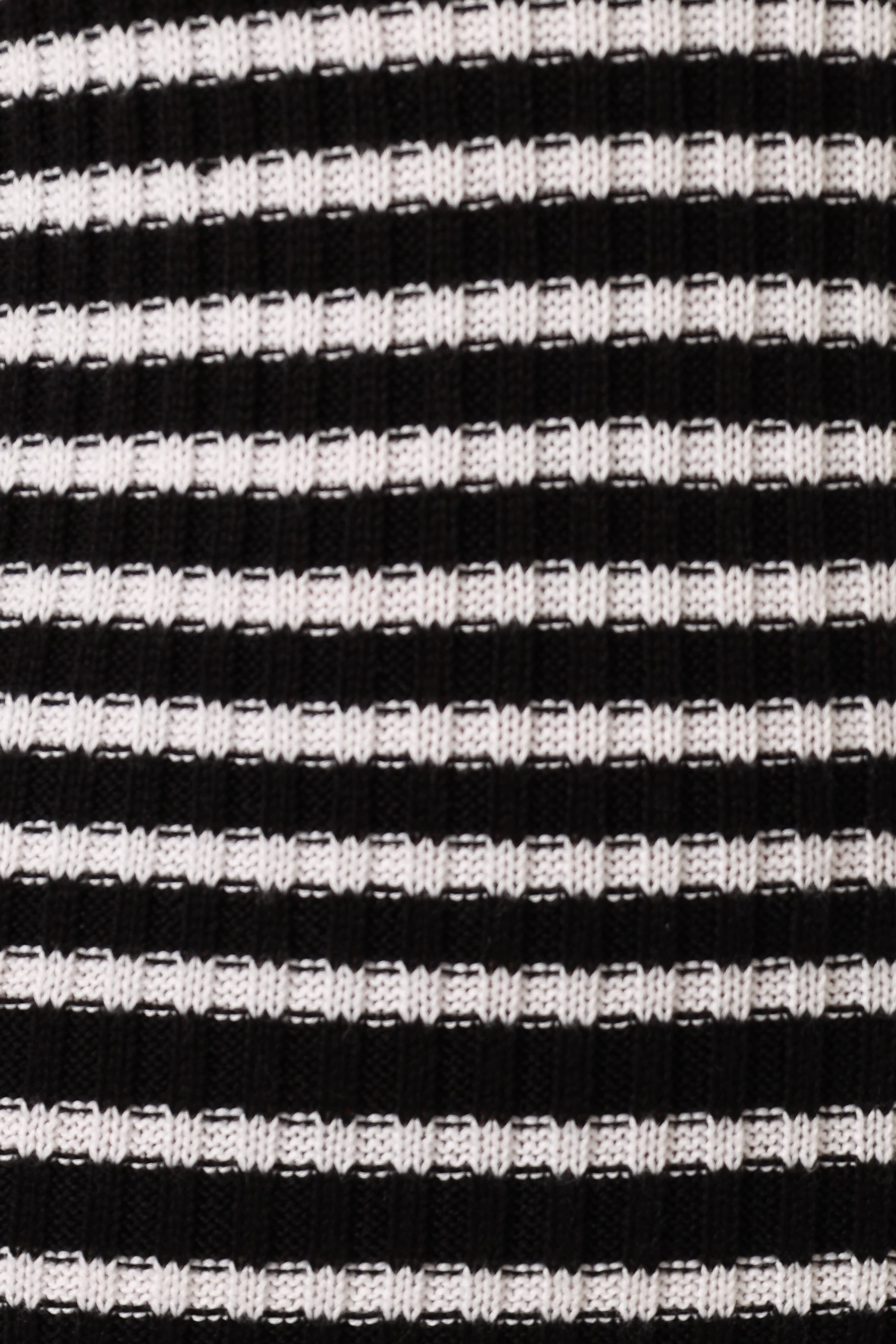 Camy Long Sleeve Midi Dress - Black/White