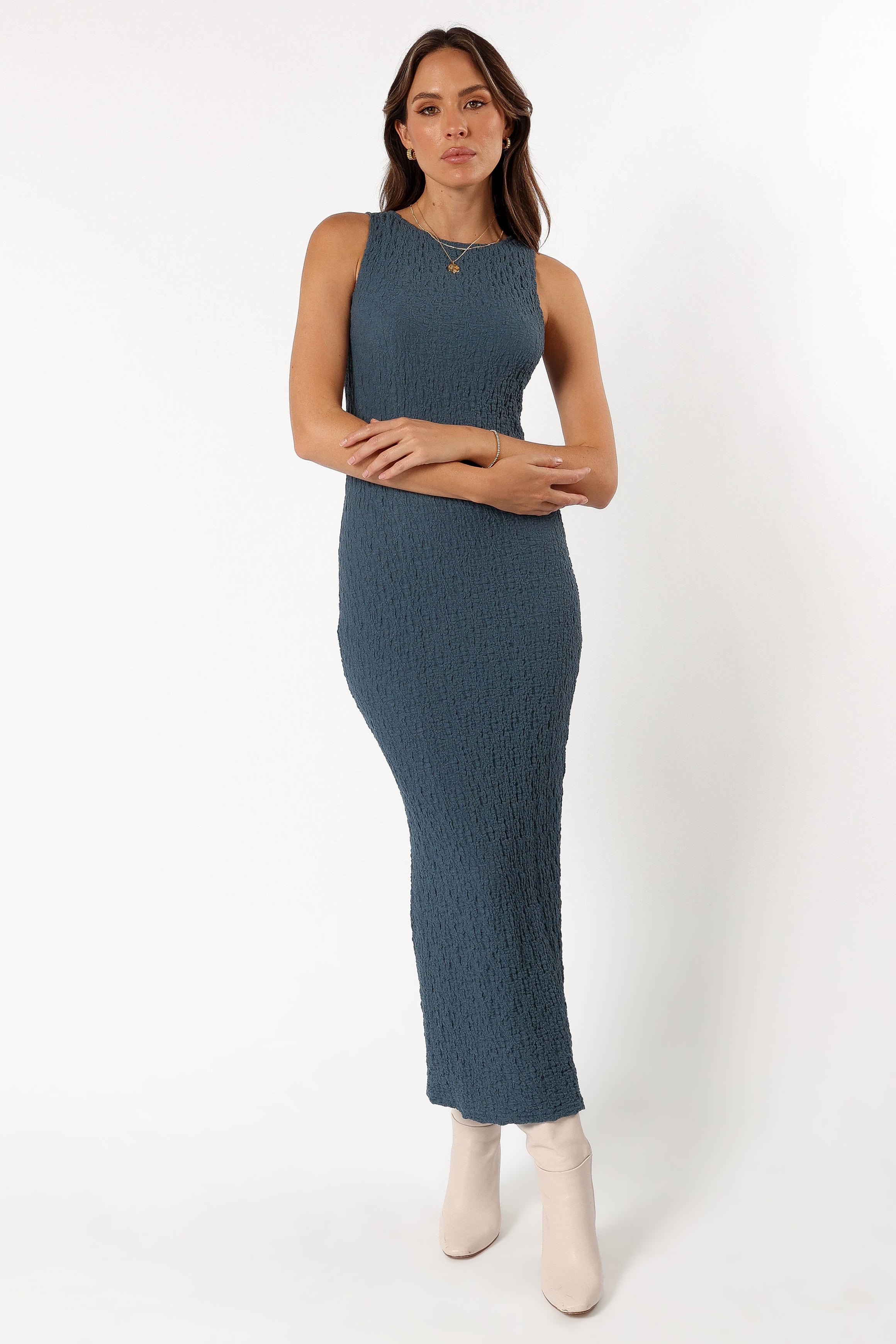 Clark Maxi Dress - Charcoal