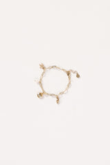 Alice Charm Bracelet - Gold