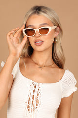 Augie Sunglasses - Beige
