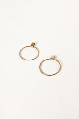 Bonnie Hoop Earrings - Gold