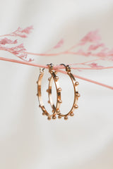 Caroline Hoop Earrings - Gold