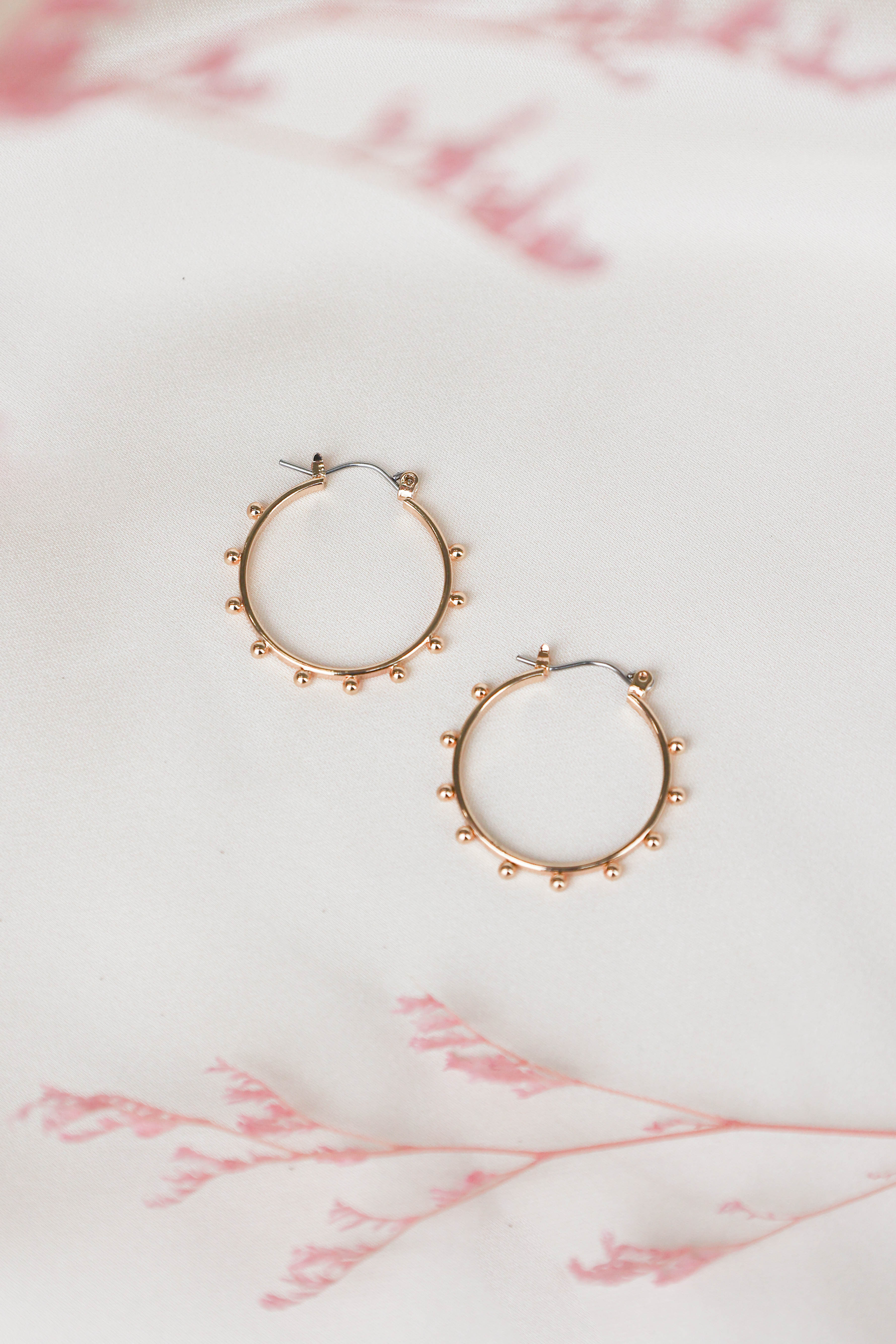 Caroline Hoop Earrings - Gold