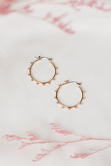 Caroline Hoop Earrings - Gold