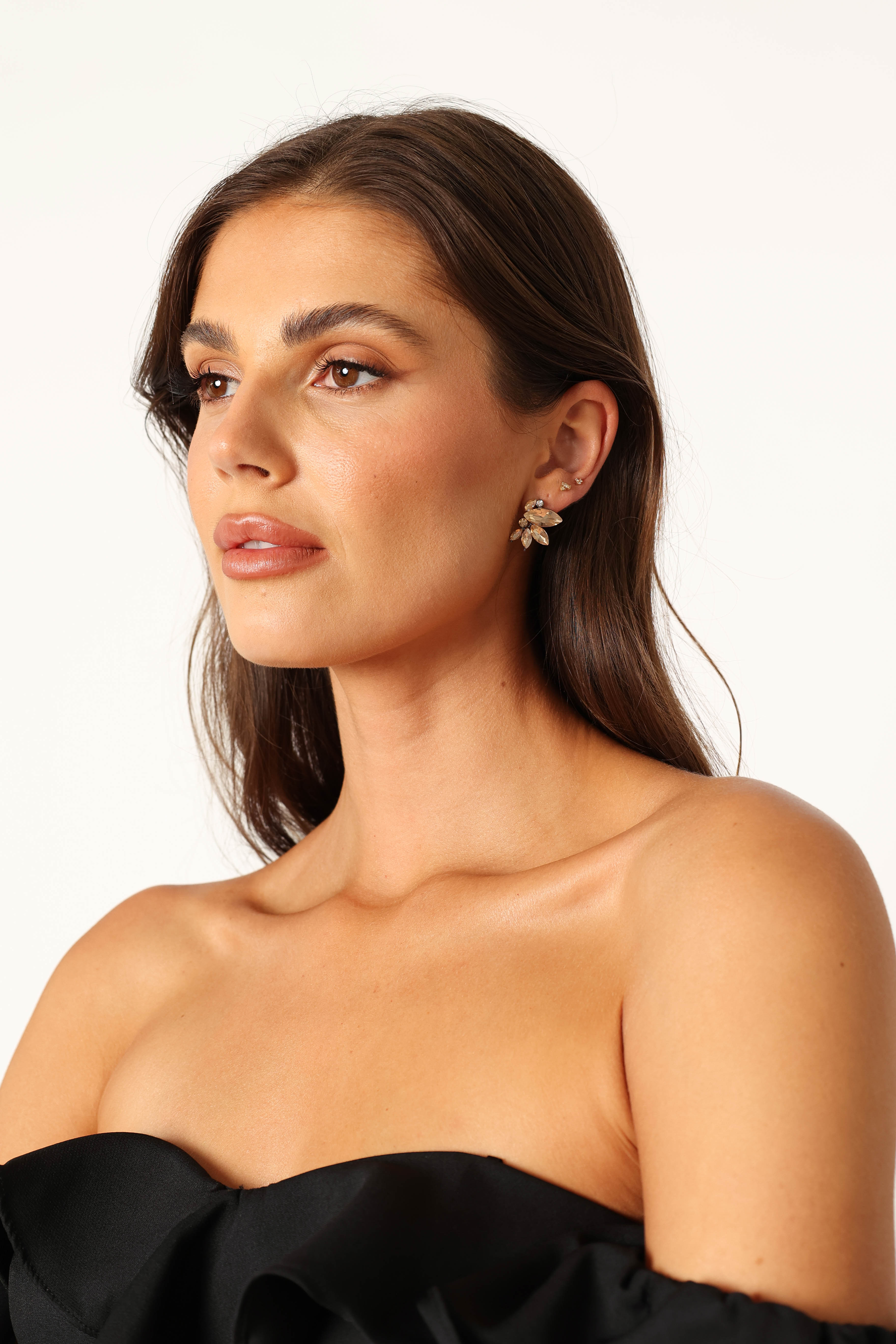 Talon Statement Earrings - Gold