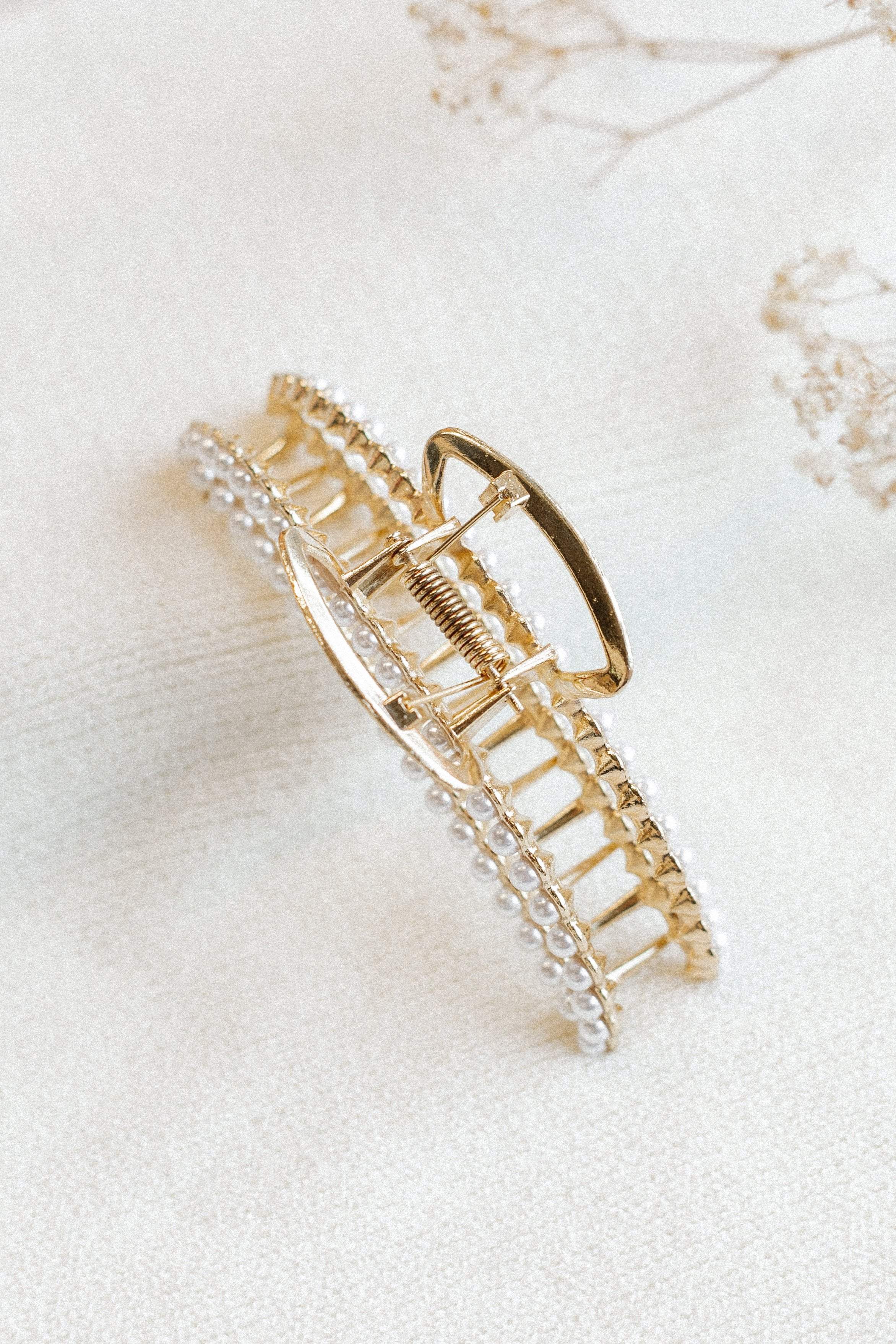 Triska Hairclip - Pearl