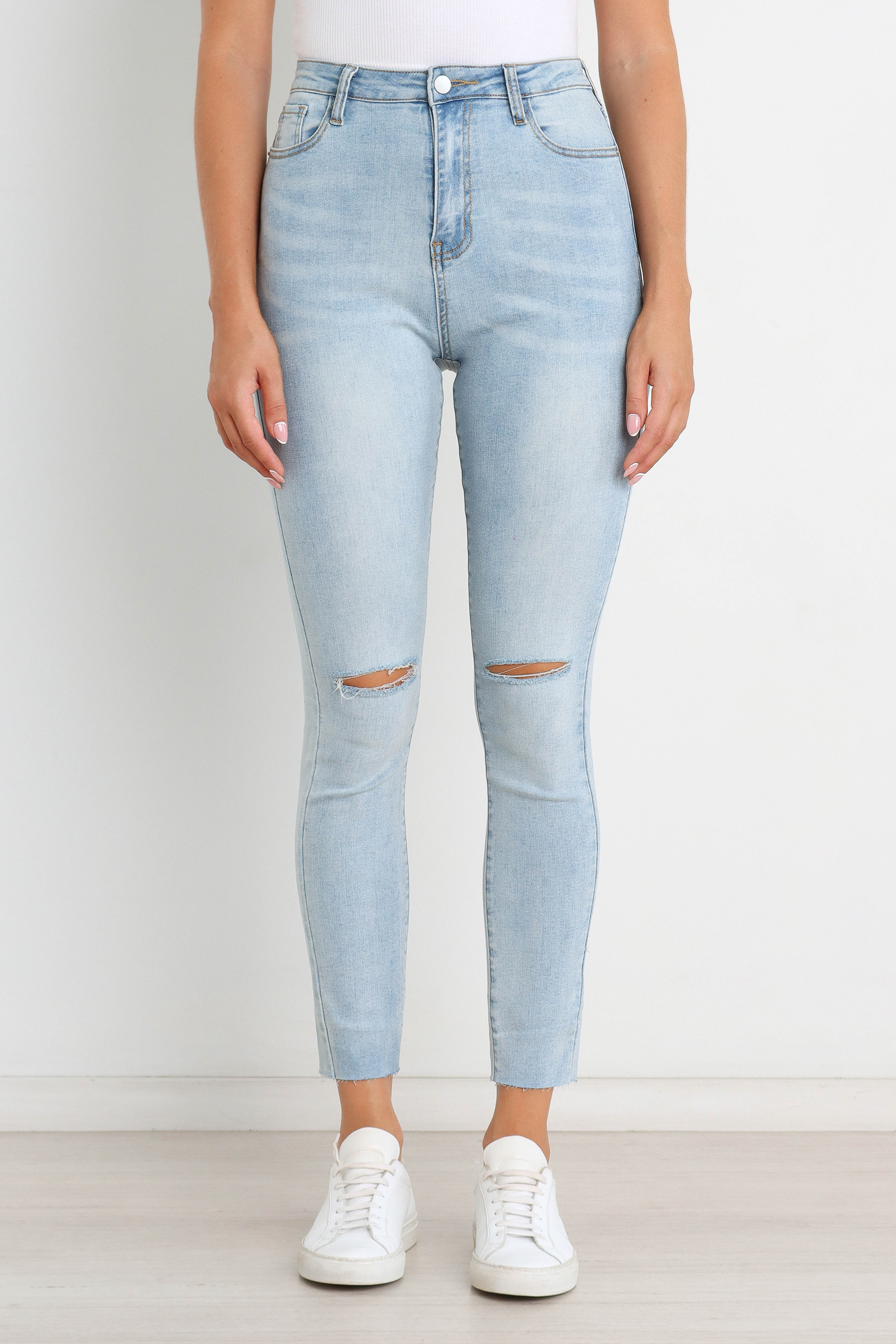 Hadie Jeans - Light Blue Wash