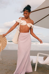 Nelle Midi Skirt - Lilac