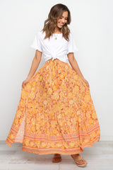 Nyasa Skirt - Orange