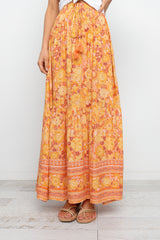 Nyasa Skirt - Orange