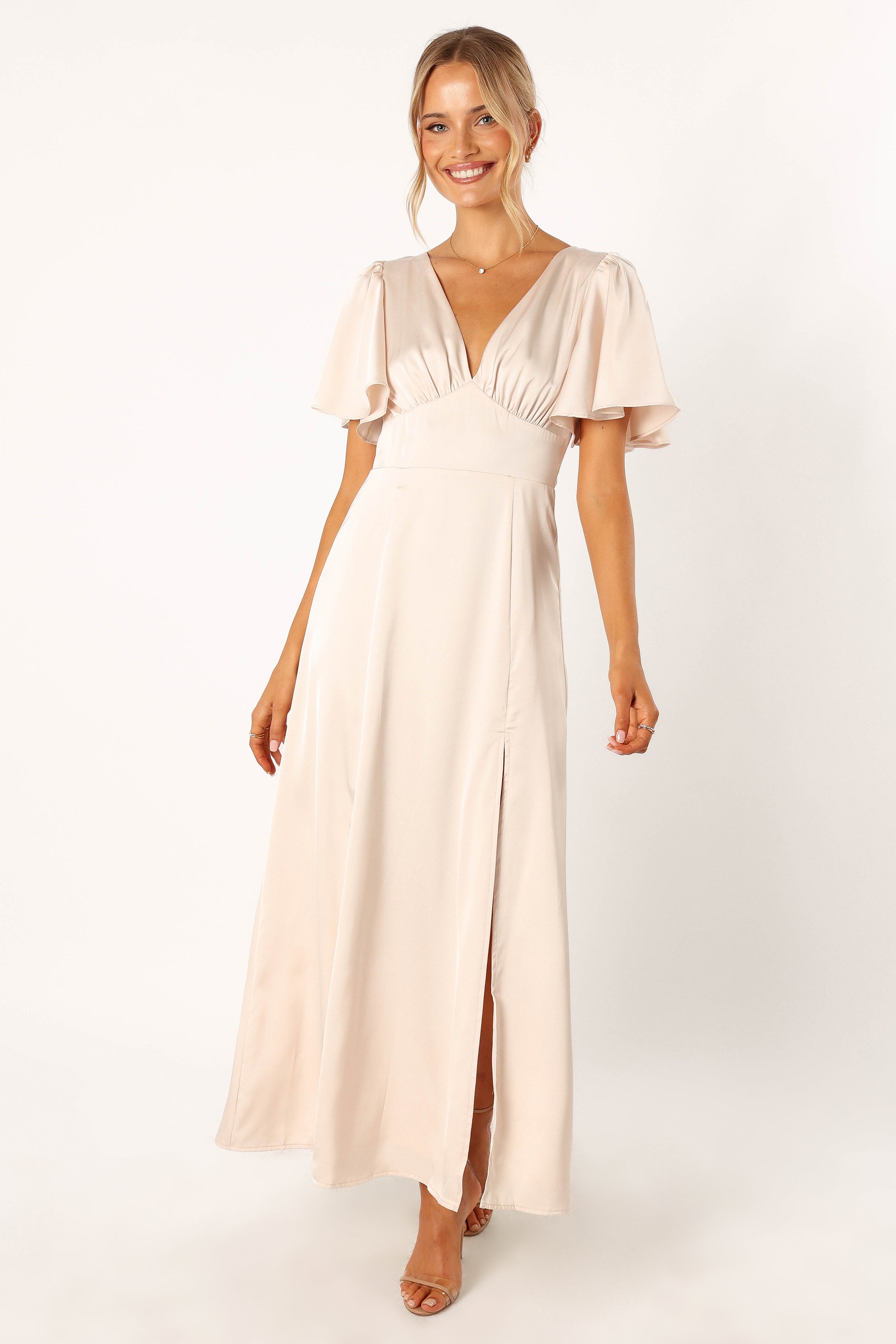 Casper Maxi Dress - Pearl
