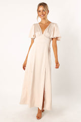 Casper Maxi Dress - Pearl