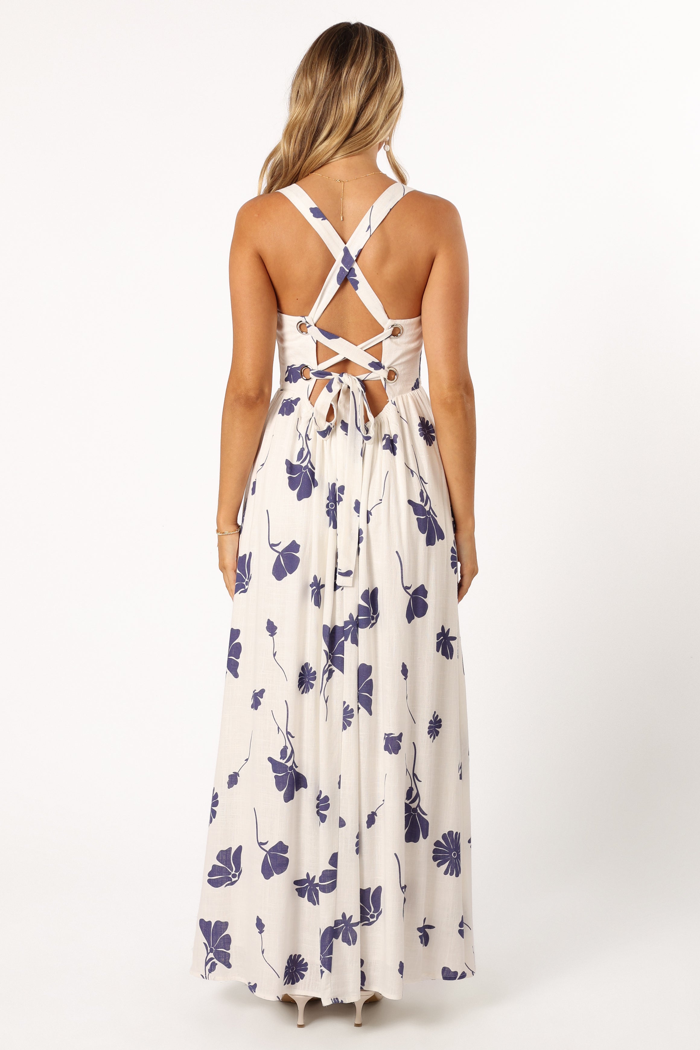 Hazel Maxi Dress - Navy Floral