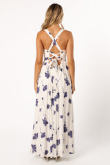 Hazel Maxi Dress - Navy Floral