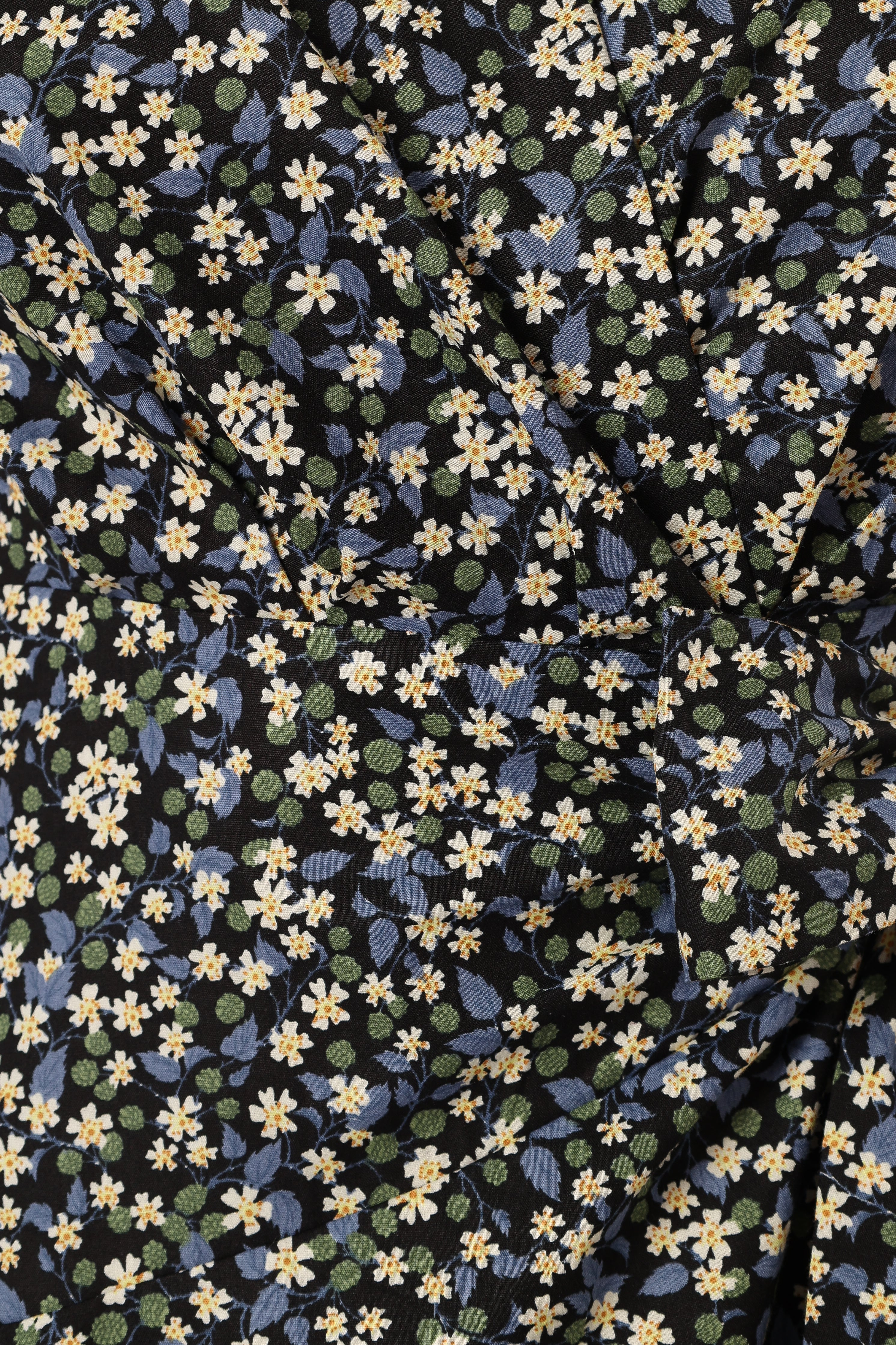 Kenn Wrap Mini Dress - Indigo Vanilla