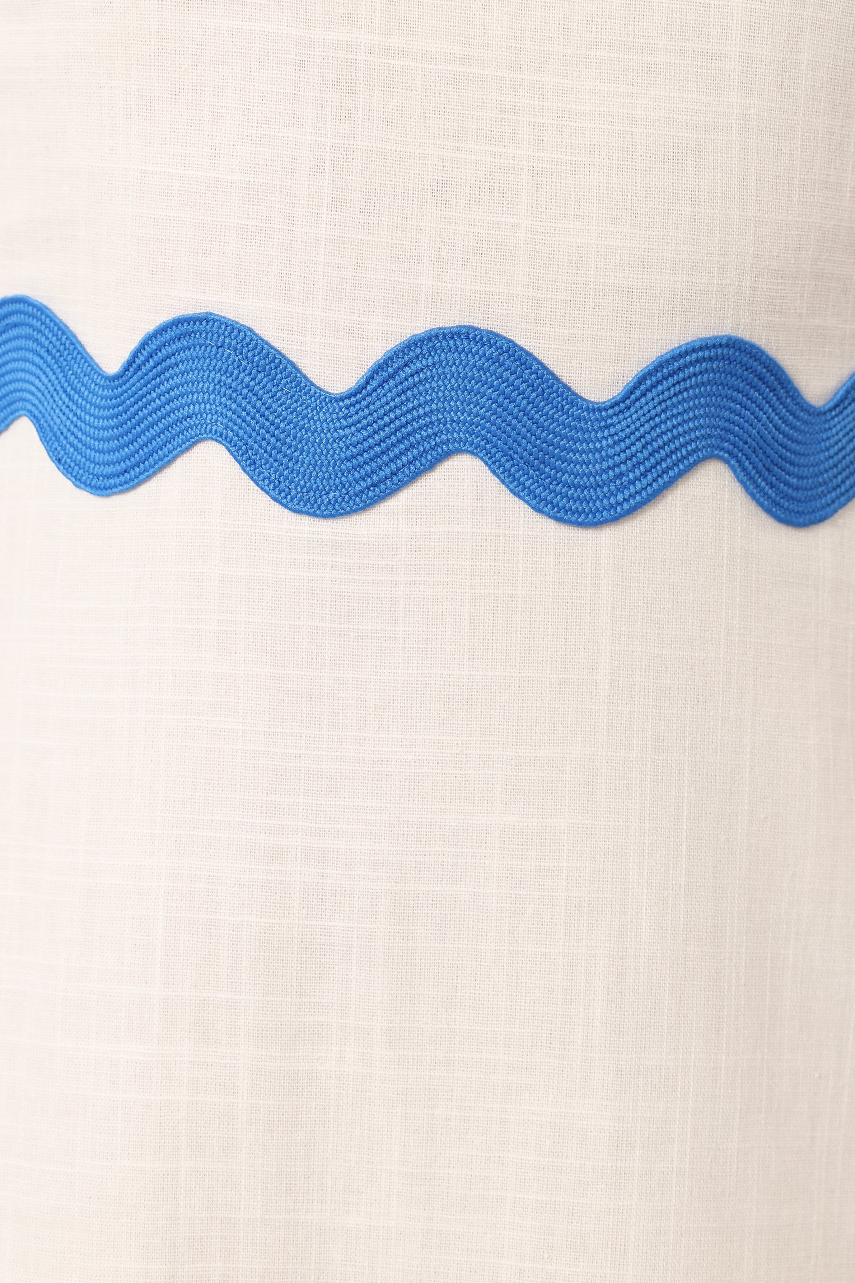 Nancy Maxi Dress - Blue/White