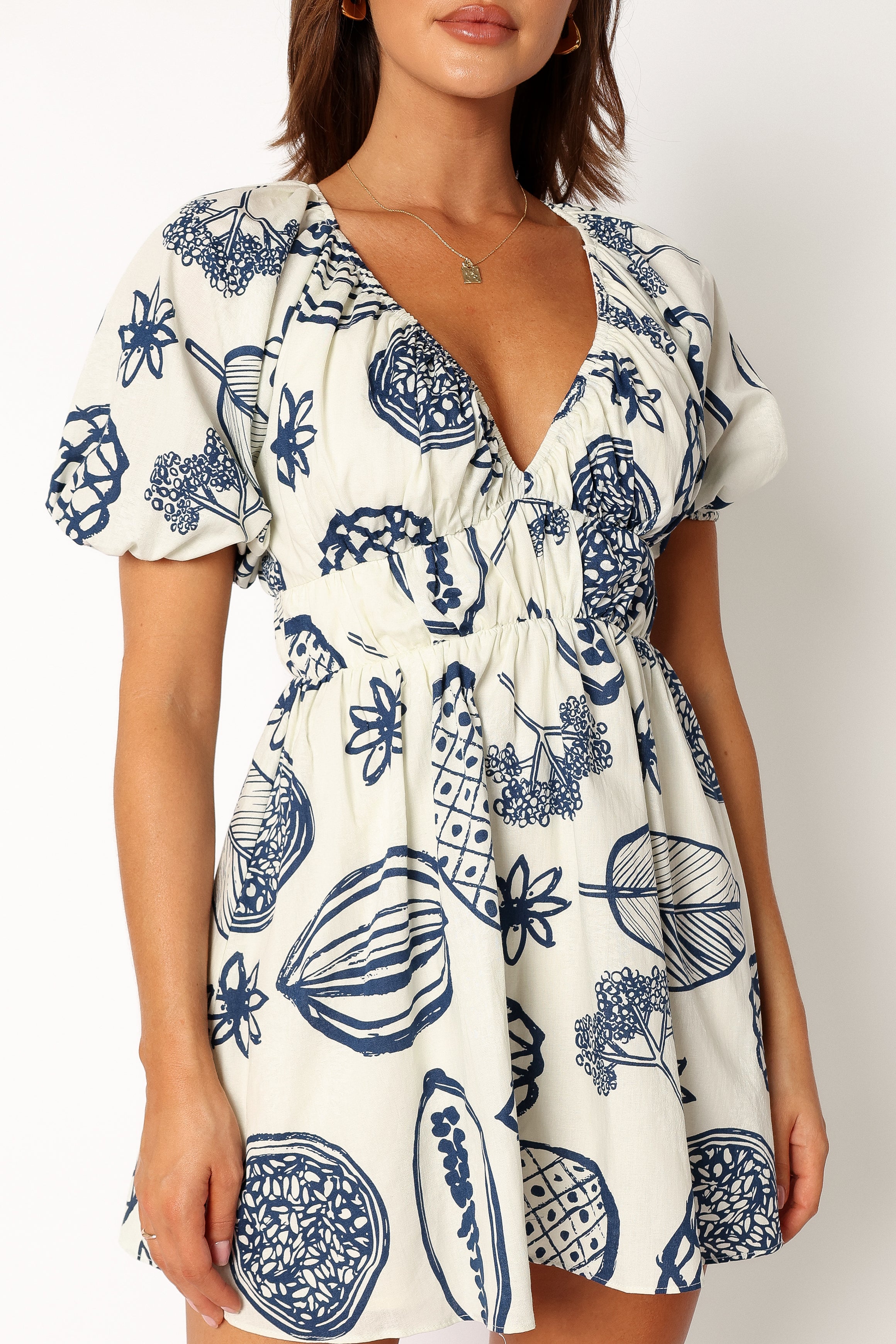 Reeves Mini Dress - Navy