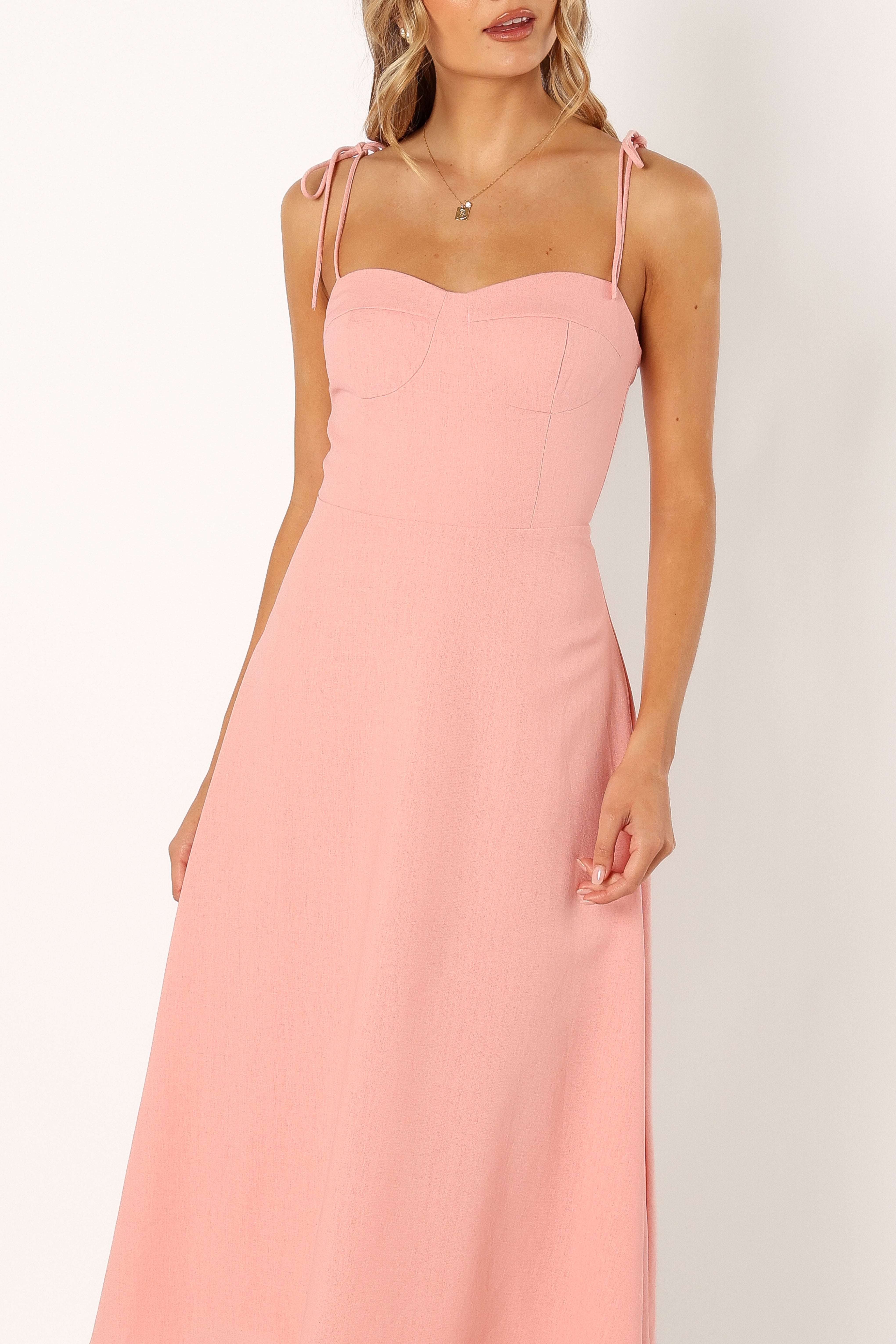 Remi Midi Dress - Soft Rose