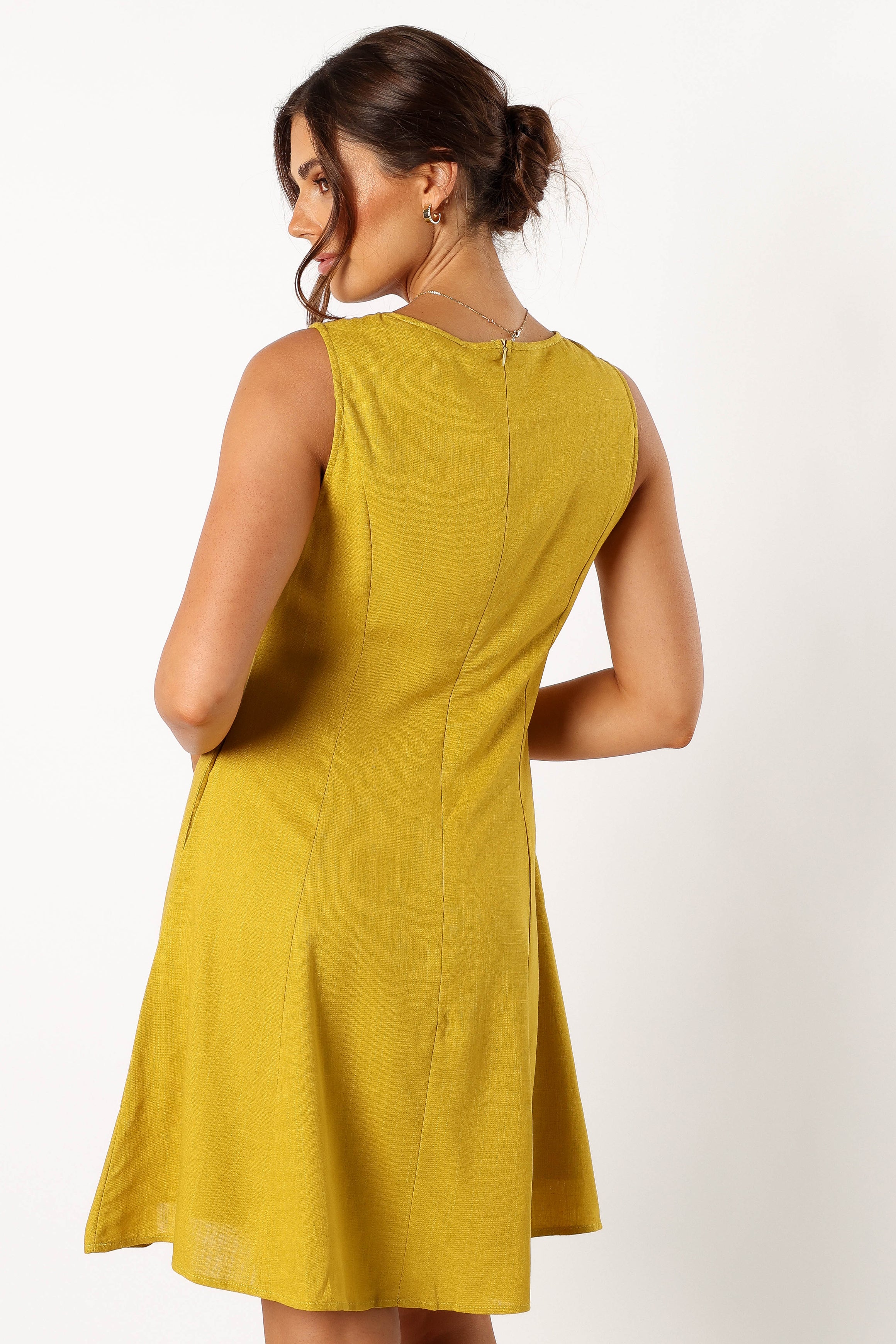 Rubes Mini Dress - Mustard