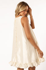 Sabrina Mini Dress - Cream
