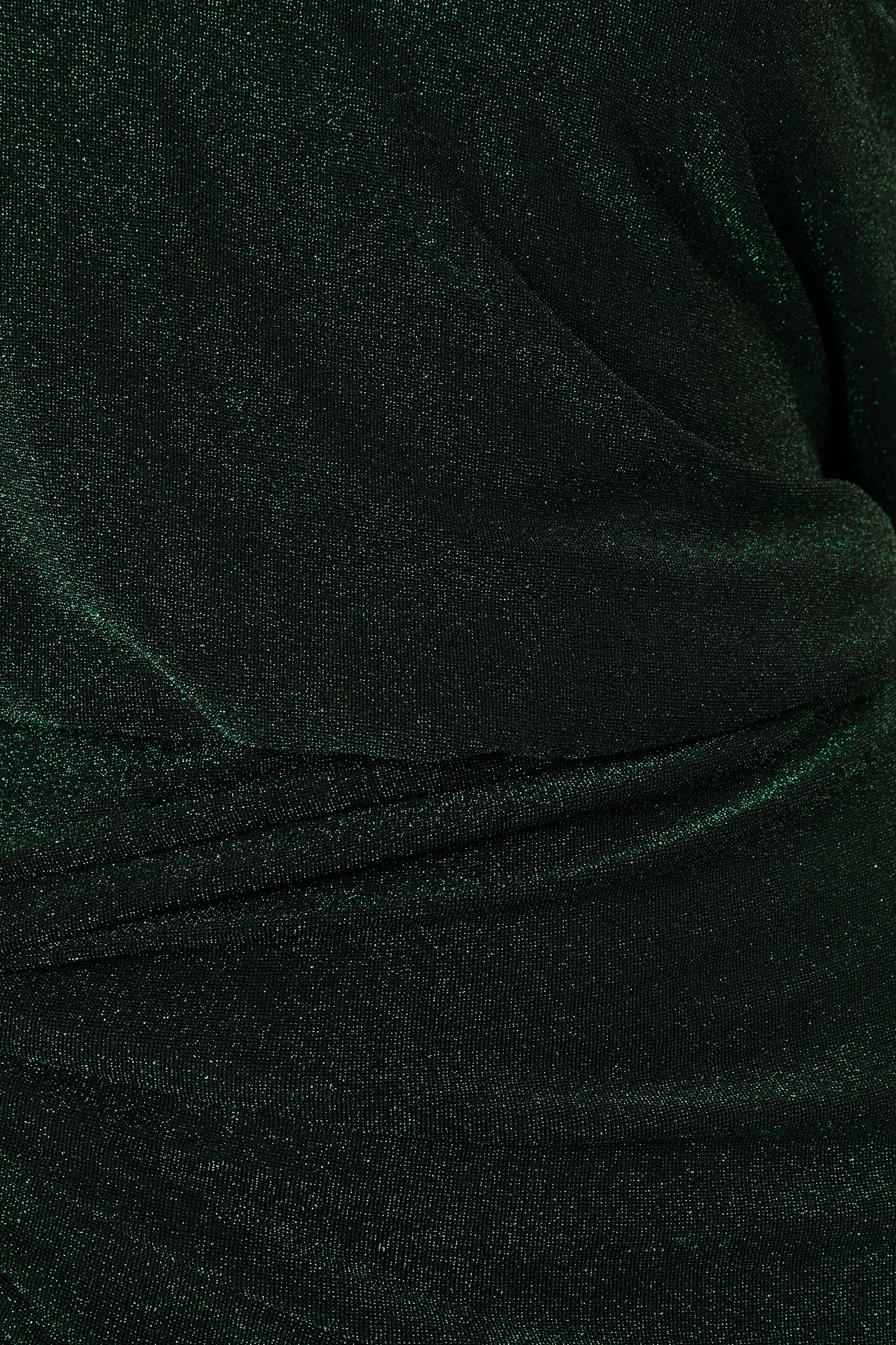 Santiago Off Shoulder Midi Dress - Emerald