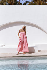 Serina Maxi Dress - Pink