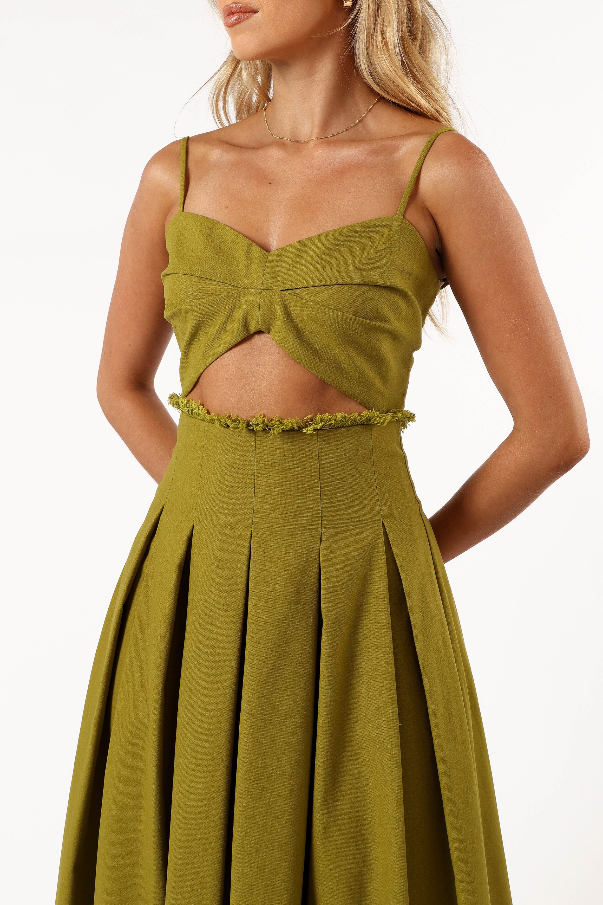 Skye Maxi Dress - Moss