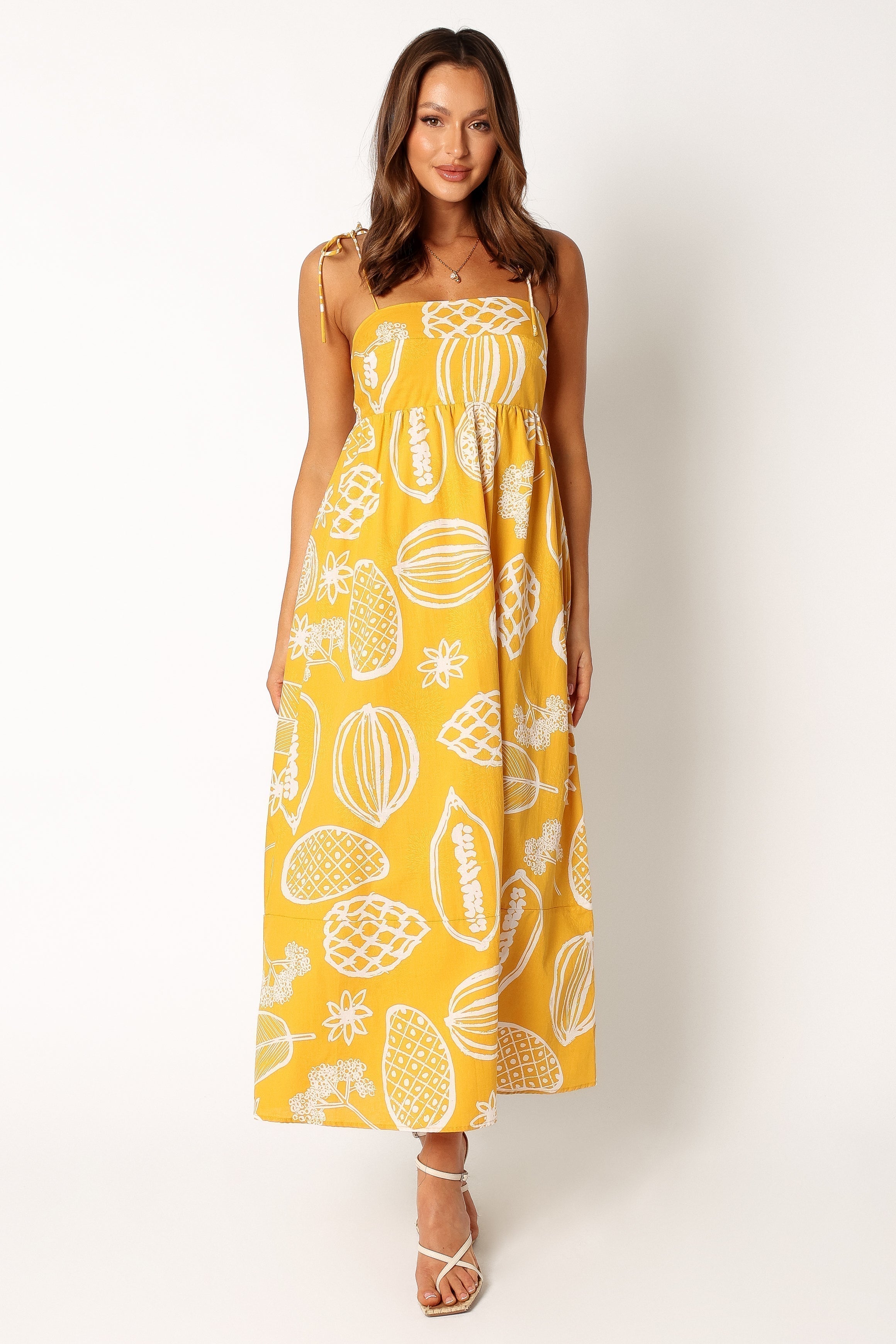 Sloane Maxi Dress - Yellow
