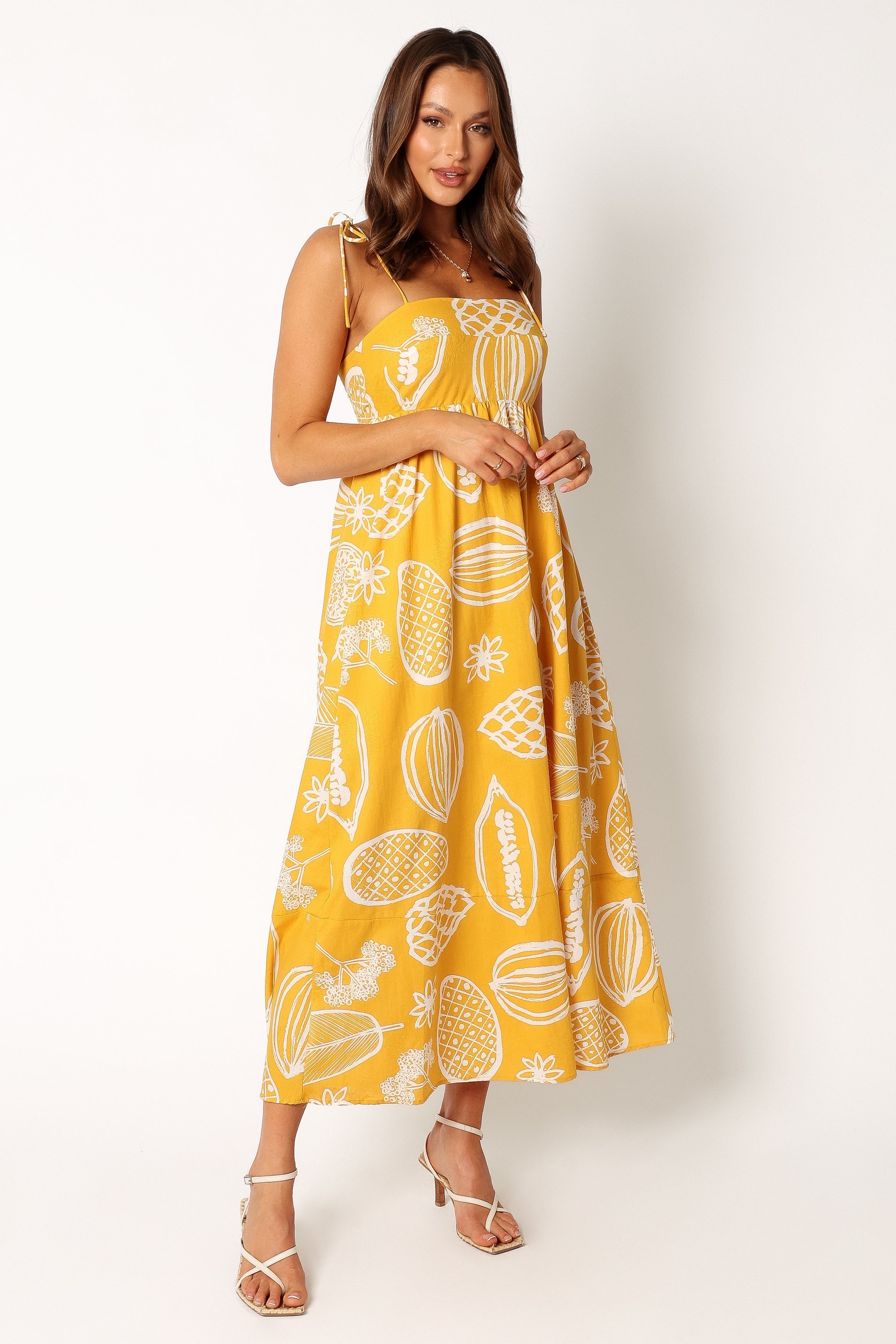 Sloane Maxi Dress - Yellow