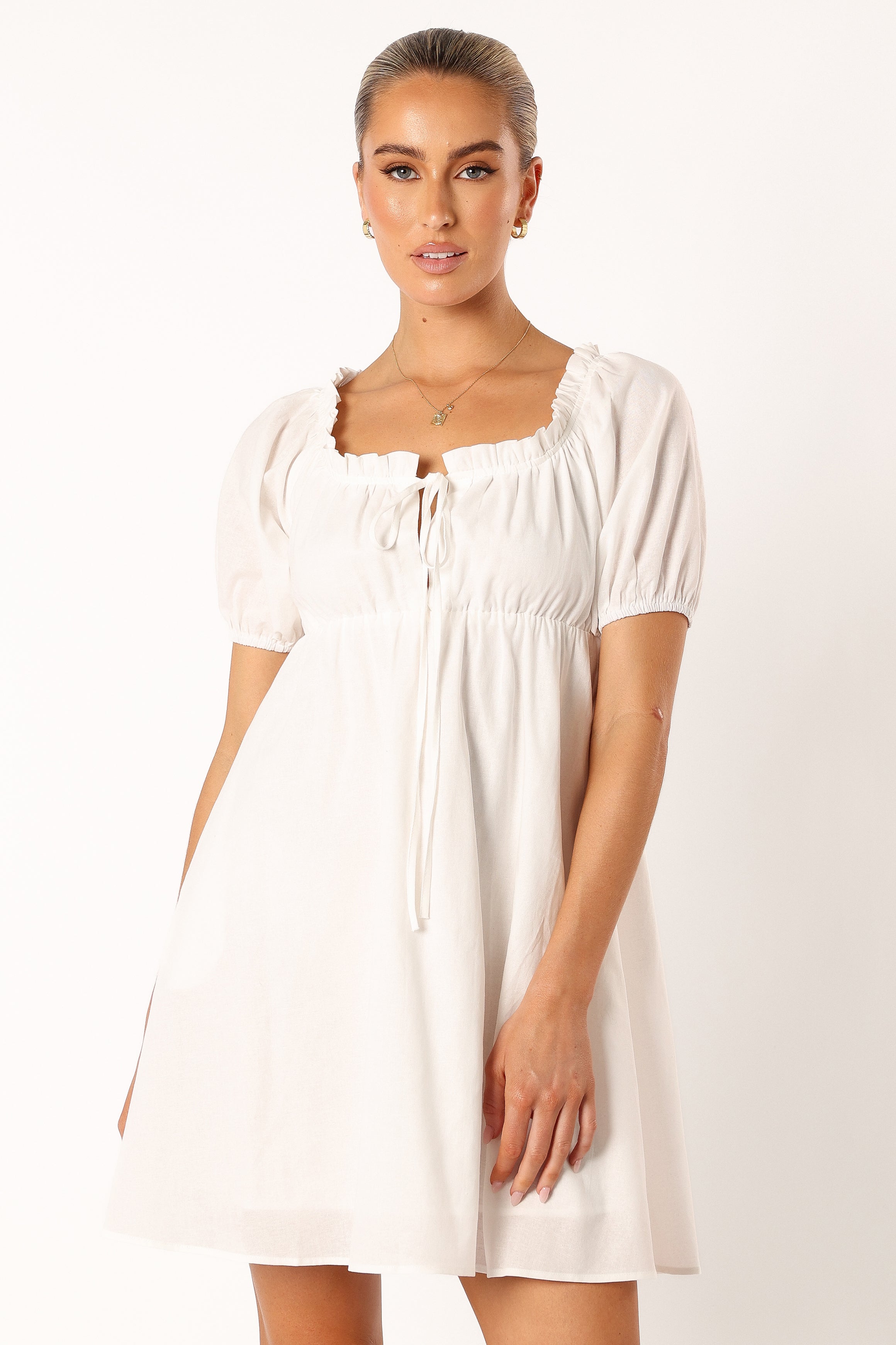 Taylin Mini Dress - White