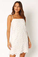 Trinny Mini Dress - White