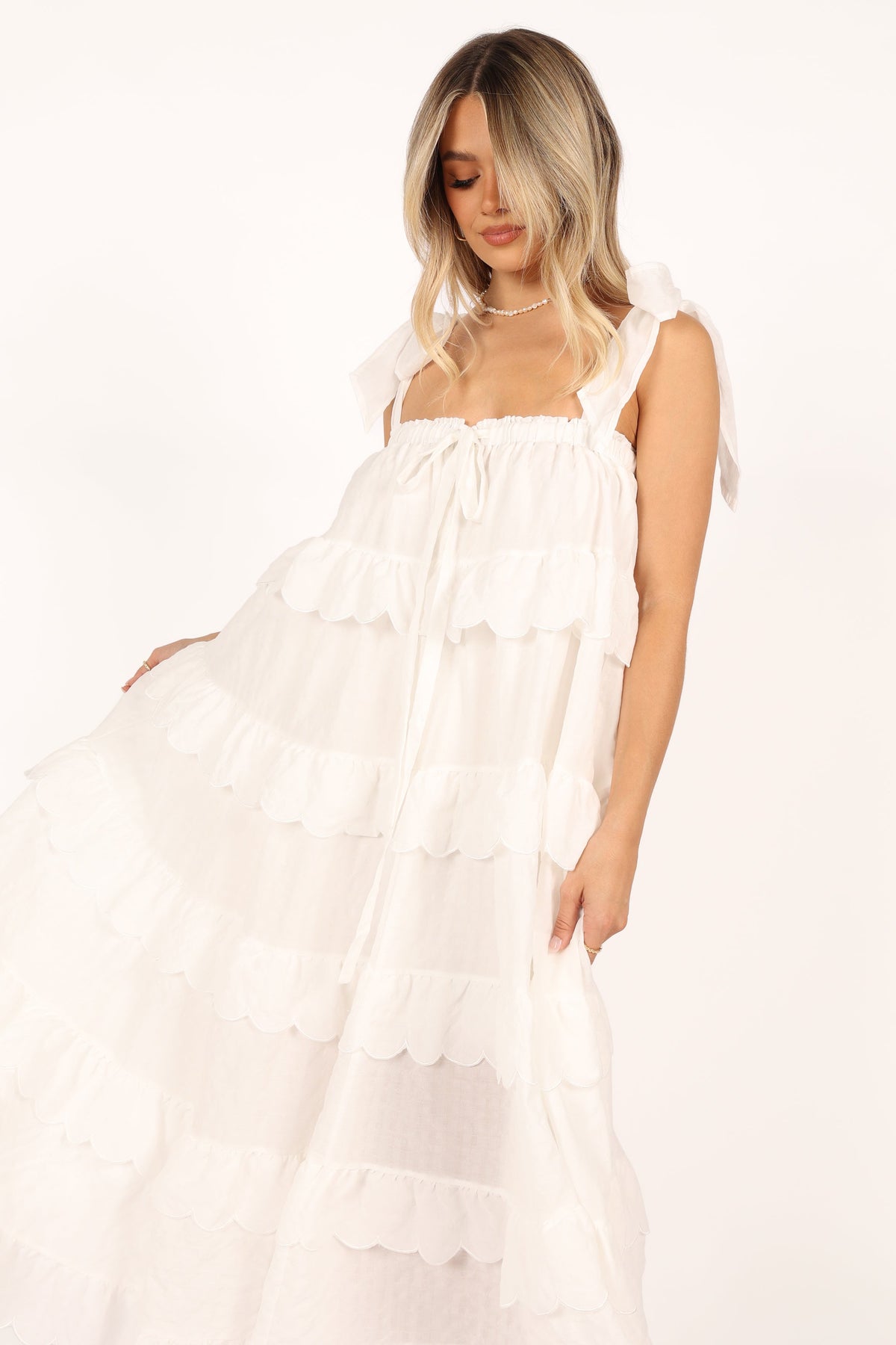 Ursa Maxi Dress - Off White